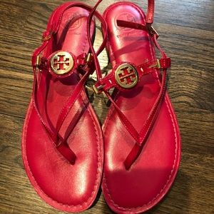 Pink Tory Burch sandals size 10